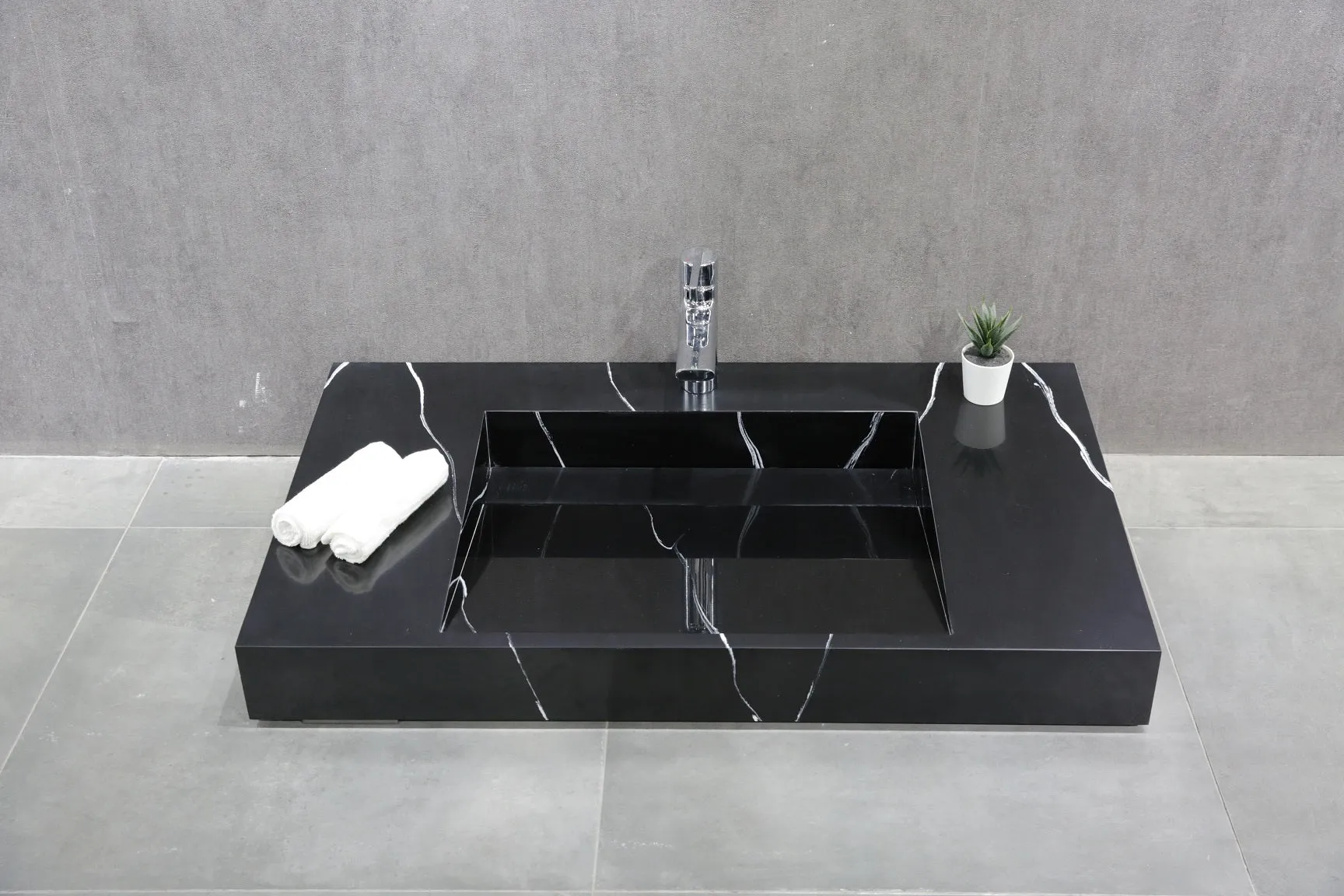 Marble Ramp Basin 1200mm - BUVS1200