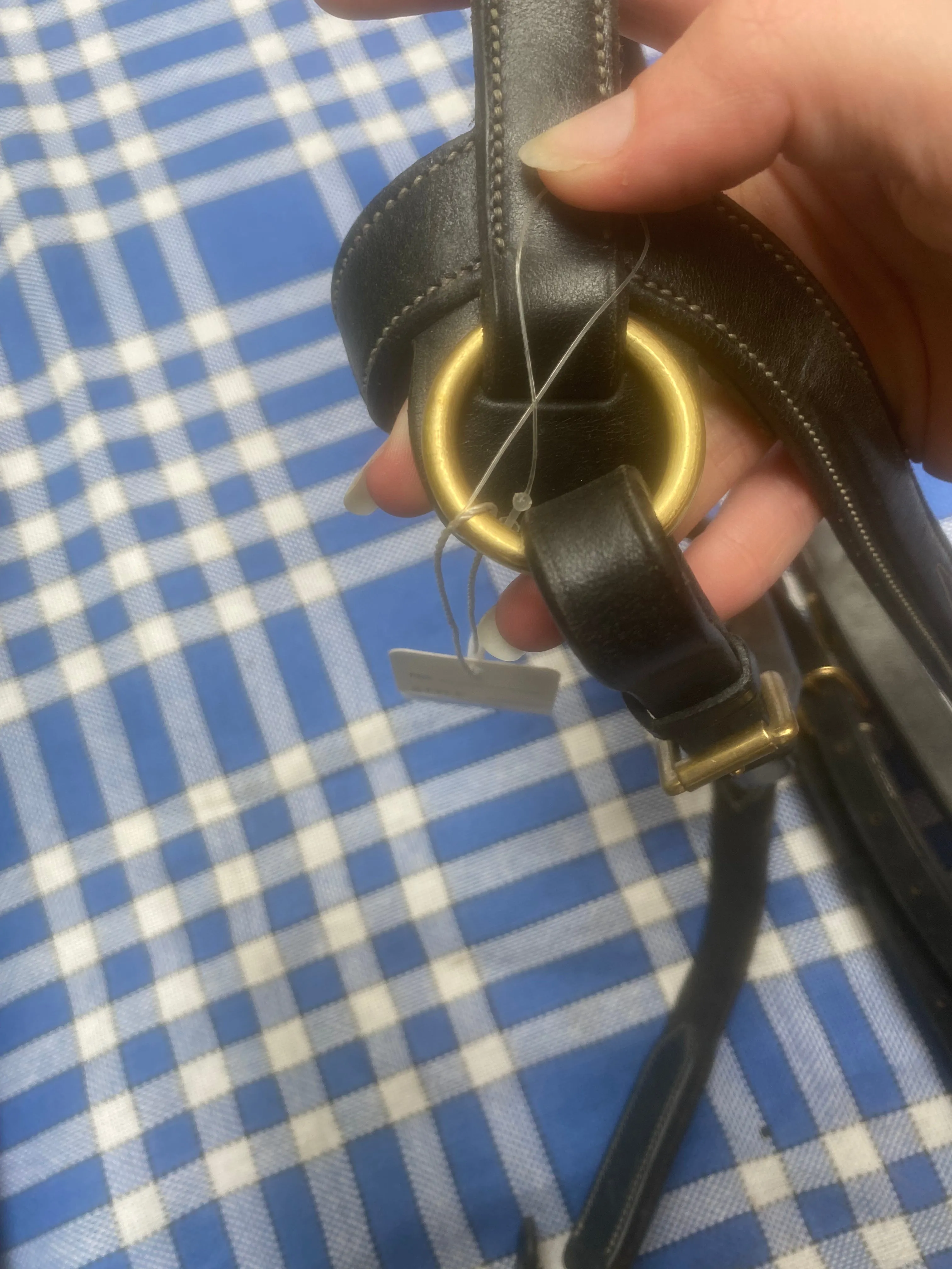 Mark Todd black full size breastplate martingale FREE POSTAGE🟢