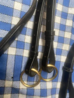 Mark Todd black full size breastplate martingale FREE POSTAGE🟢