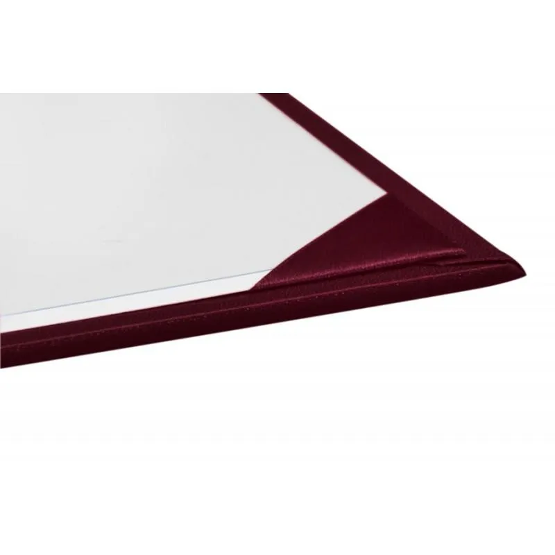 Maroon Imprinted Graduation Diploma Cover - College & High School Diploma Covers