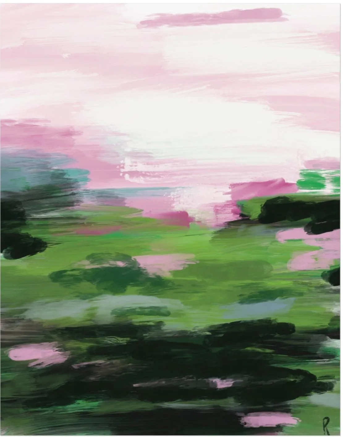 MARSH VIEW - Art Print