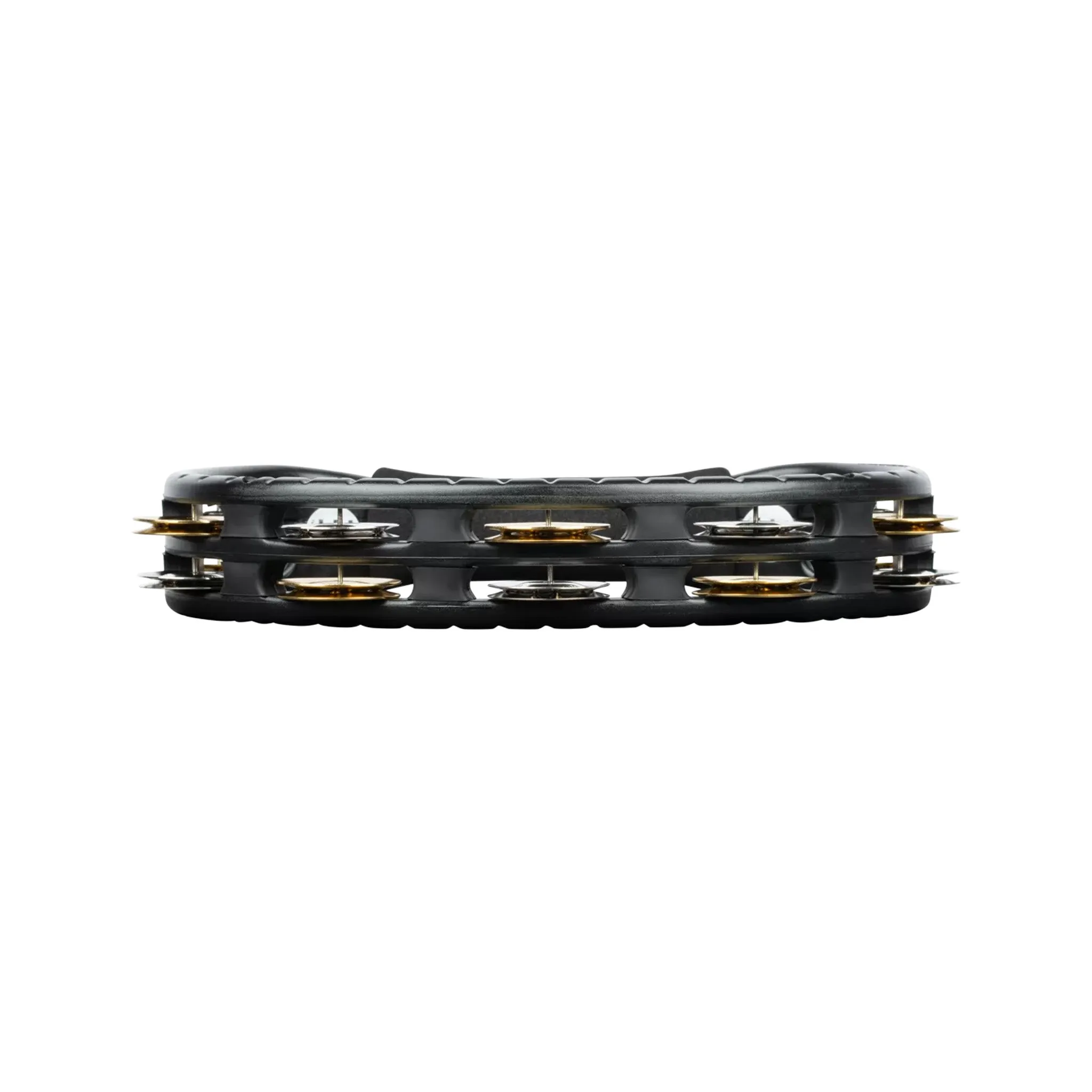 MEINL Percussion TMT1M-BK Hand Held Molded ABS Tambourine, Mixed Jingles, Black