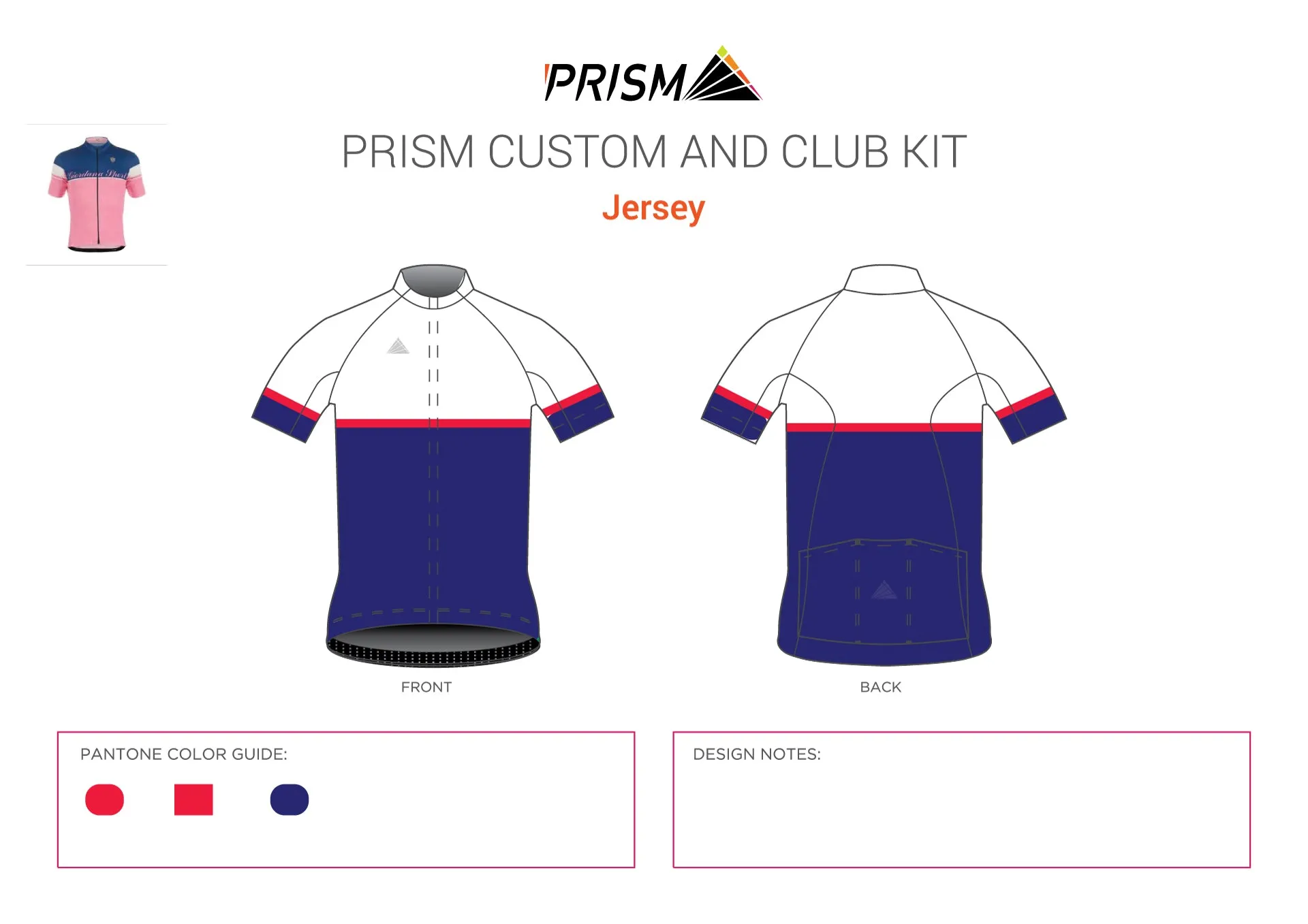 Men's Grand Tour Ligera Relaxed Cut Jersey