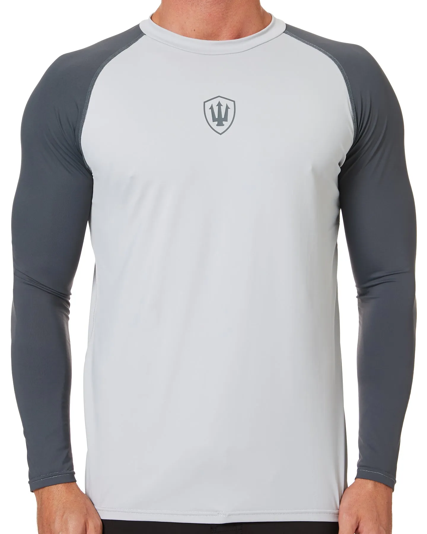Mens L/S 2 Tone Relaxed Fit Rash Shirt
