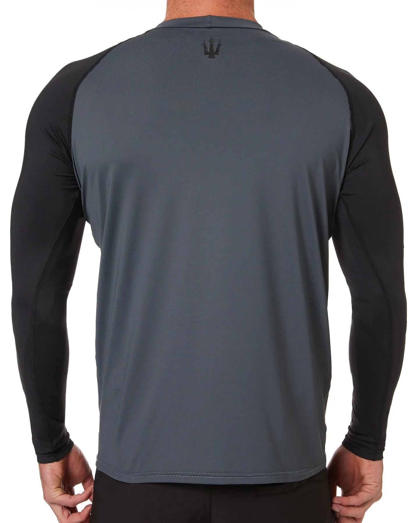 Mens L/S 2 Tone Relaxed Fit Rash Shirt