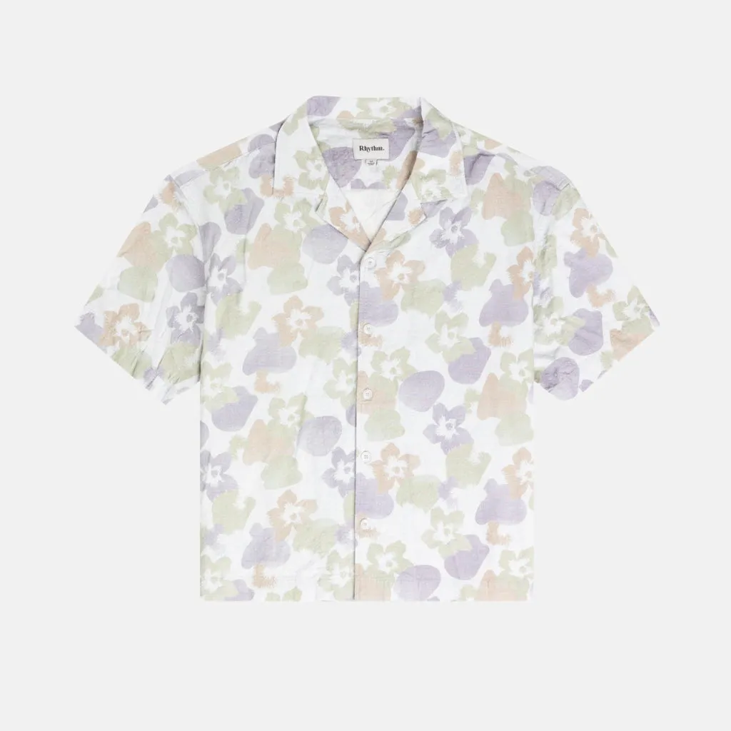 Men's Relaxed Floral Camo SS Shirt