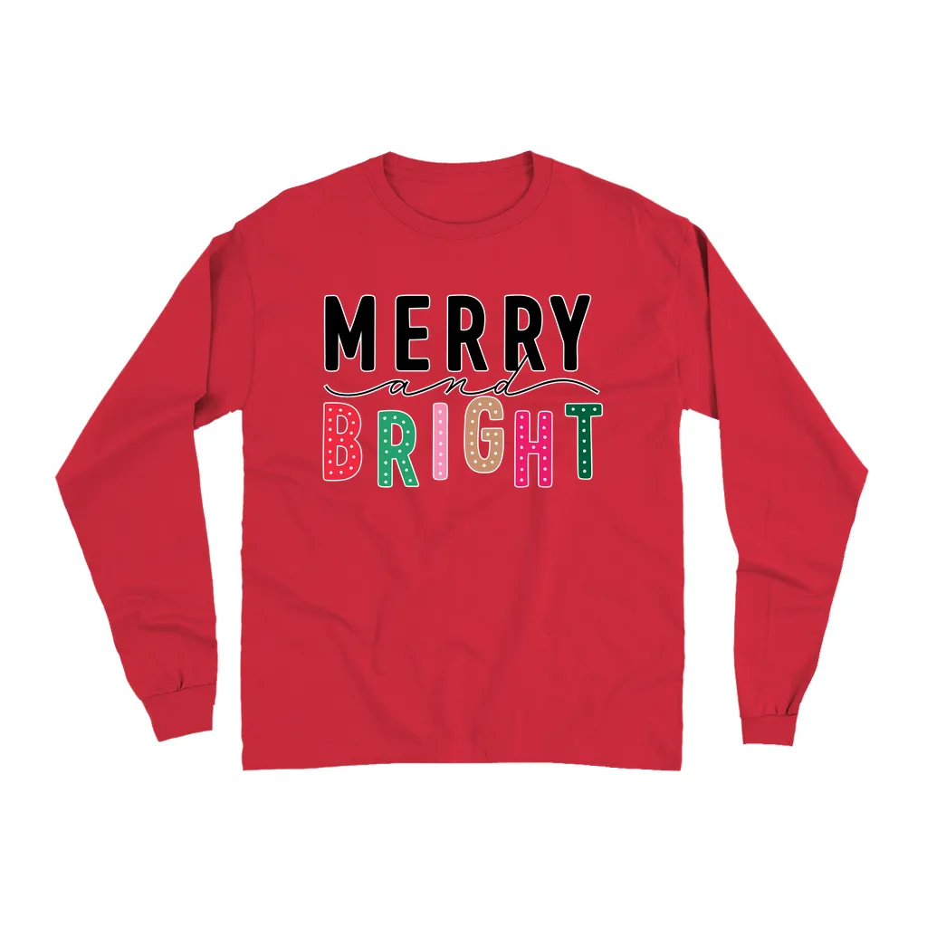 Merry & Bright Long Sleeve Shirt
