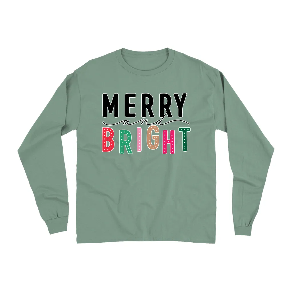 Merry & Bright Long Sleeve Shirt