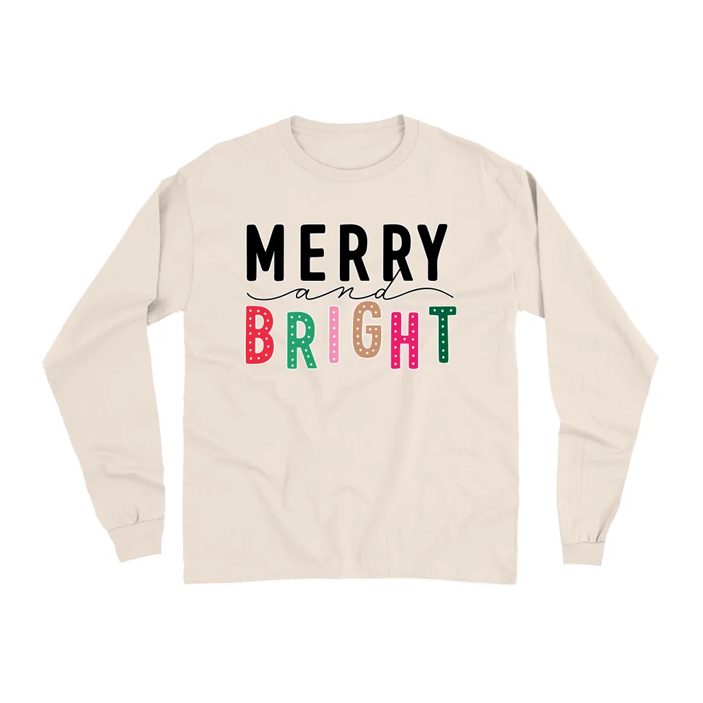 Merry & Bright Long Sleeve Shirt