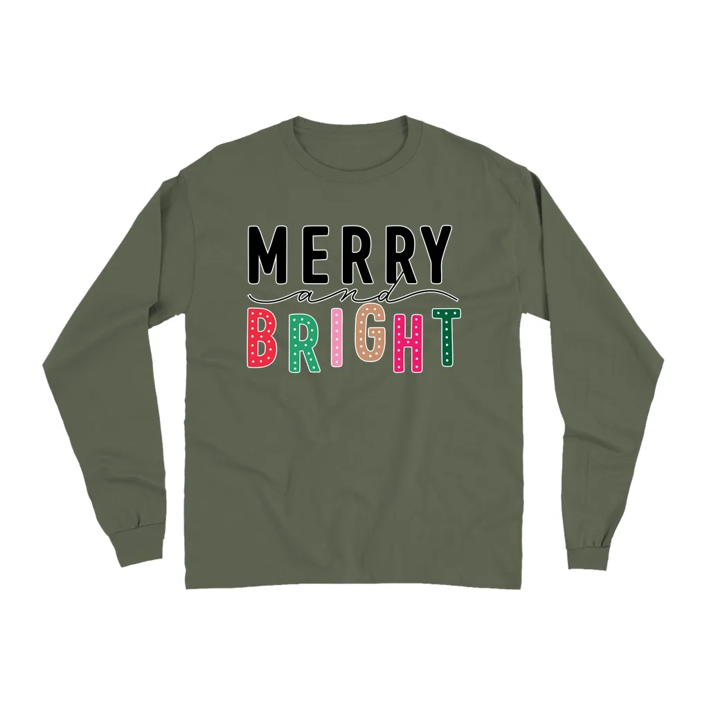 Merry & Bright Long Sleeve Shirt