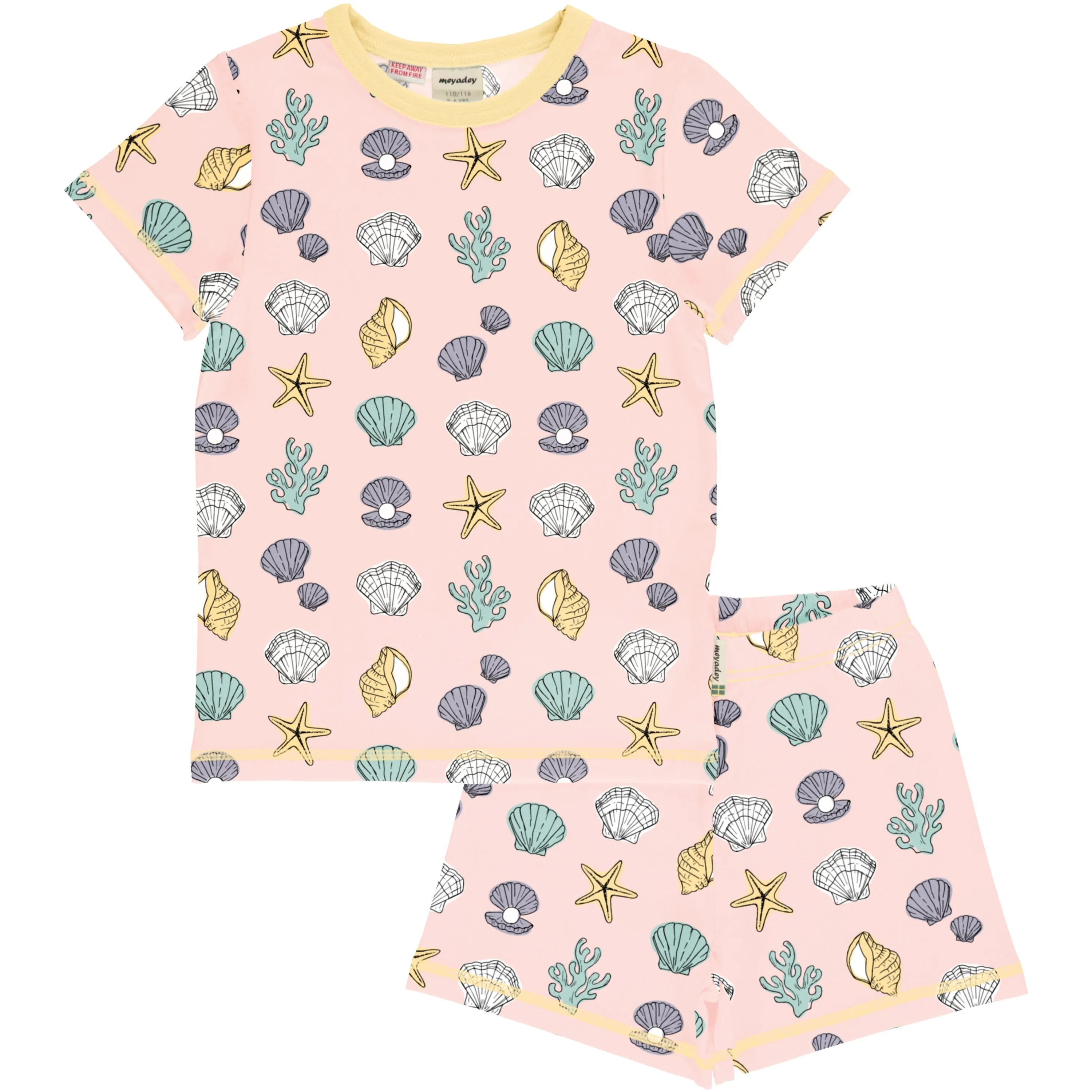 Meyadey - Pyjama Set SS - Salty Shell