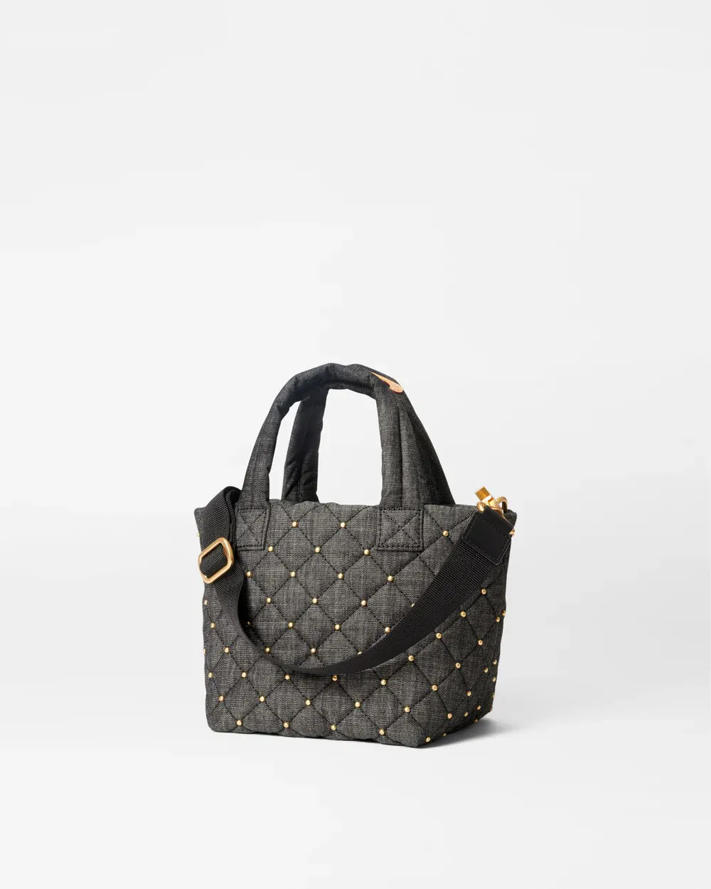 Micro Metro Tote Deluxe | True Charcoal Denim