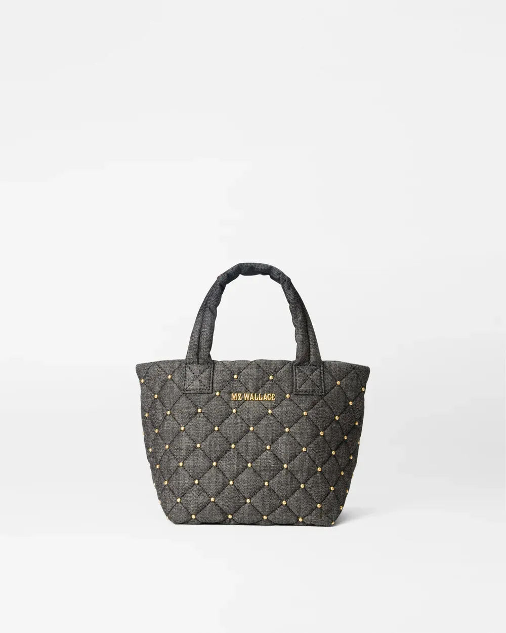 Micro Metro Tote Deluxe | True Charcoal Denim