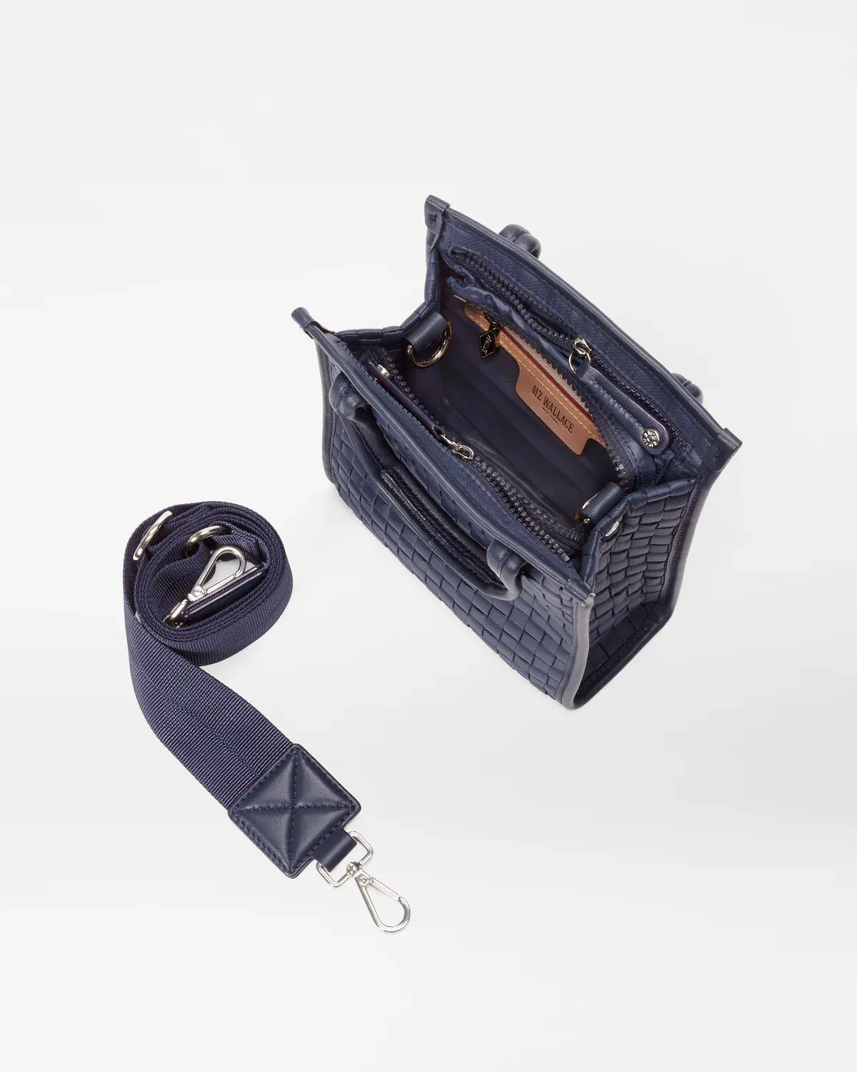 Micro Woven Box Tote |  Dawn