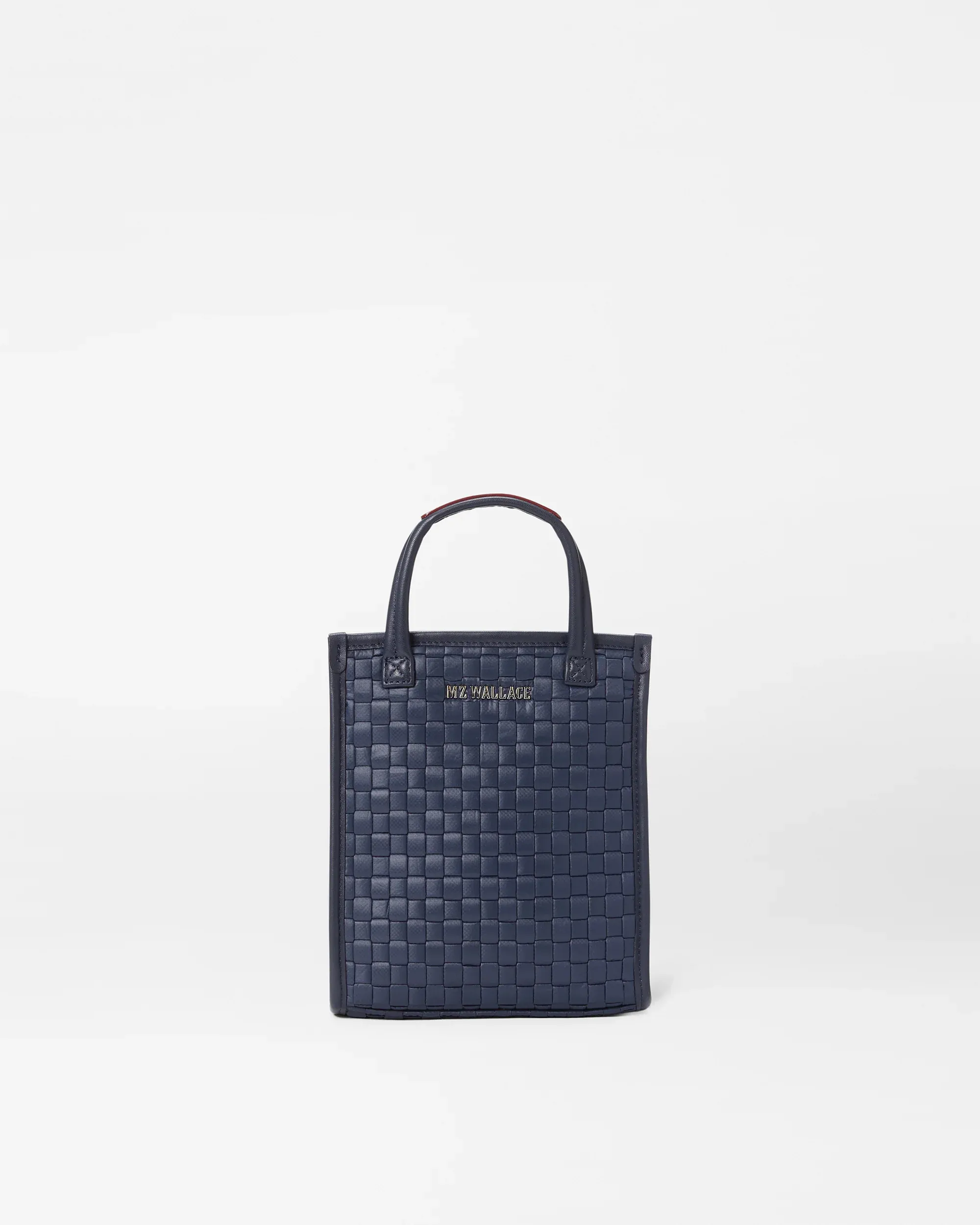 Micro Woven Box Tote |  Dawn