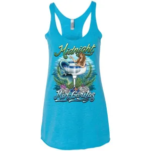 Midnight Mergarita Racerback Tank (Turquoise)