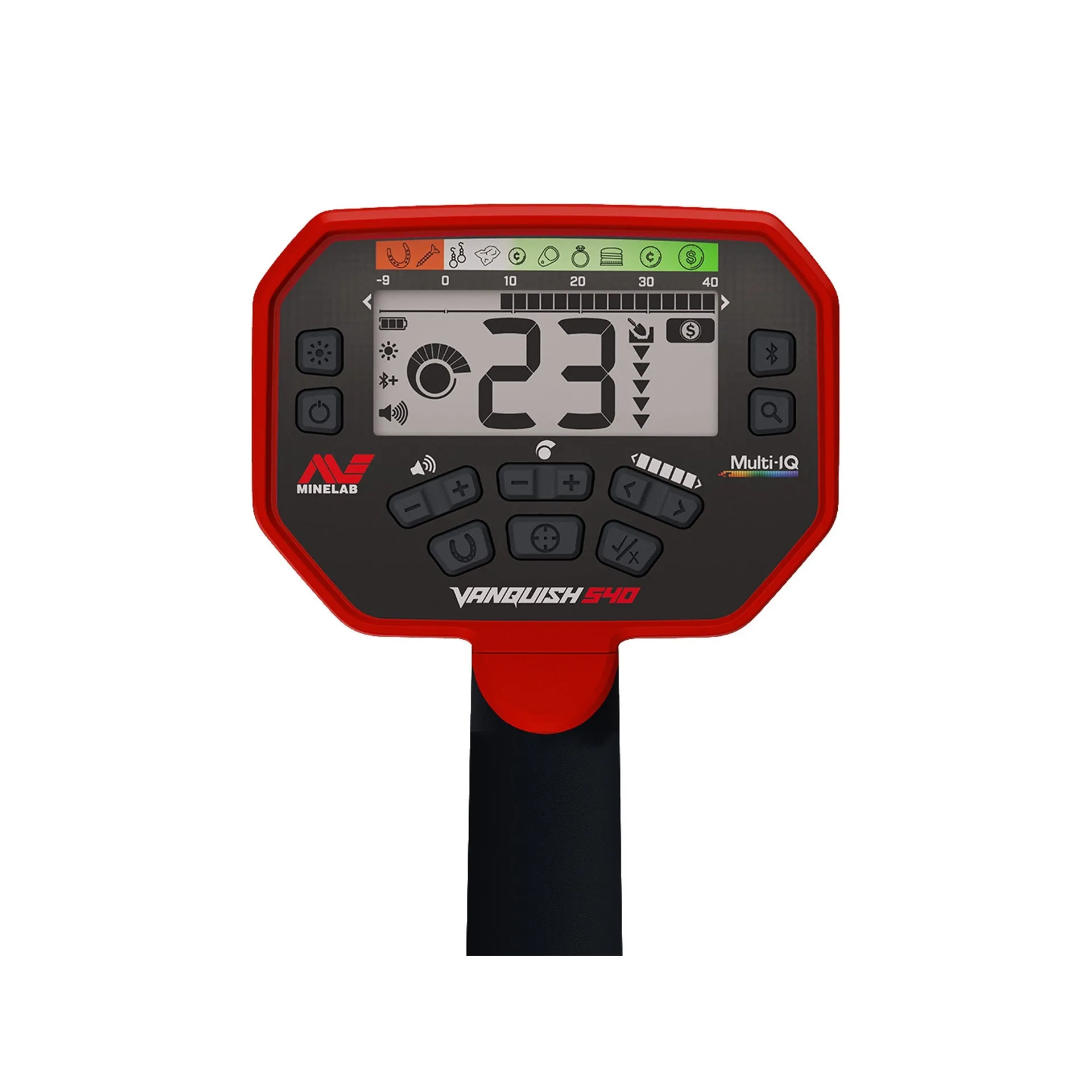 Minelab VANQUISH 340 Detector w/ 10 x 7 Coil, Pro-Find 20 Pinpointer & Carry Bag