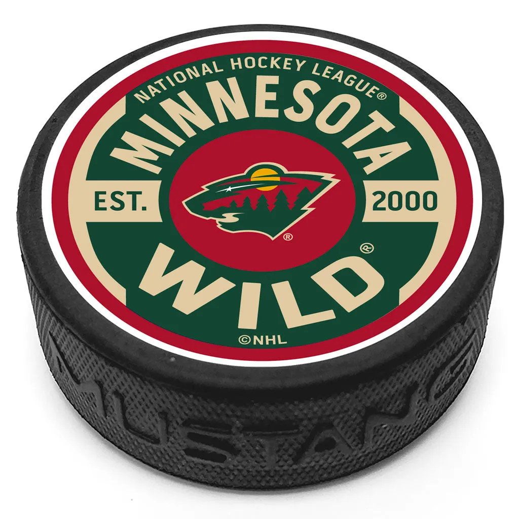 Minnesota Wild Puck - Textured Gear