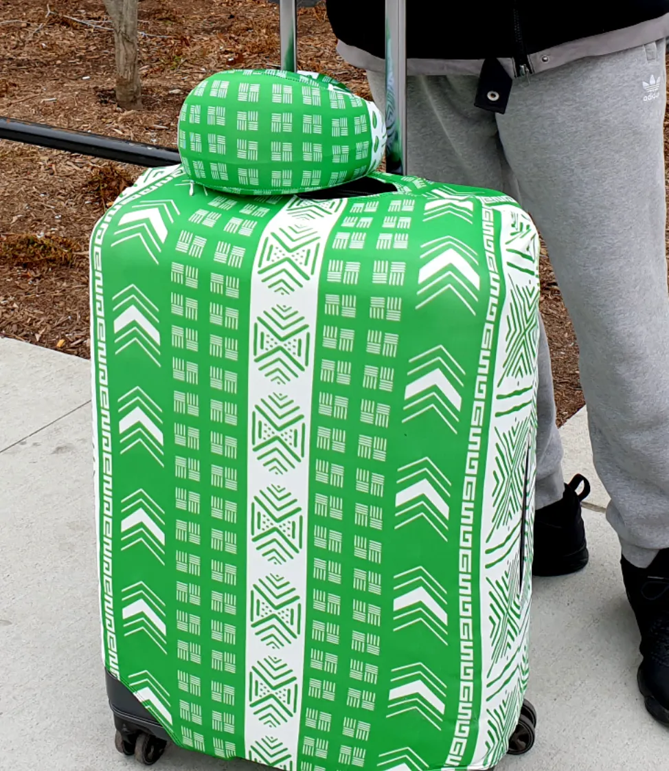 Most Comfortable & Supportive Neck Pillow - Wave Green