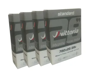 Multipack Vittoria Standard Butyl Inner Tubes 700c