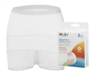 Multiple-Use Maternity Mesh Panties Soft Light Comfortable Akuku Size Xl