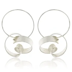 Mysterium Collection Sterling "Pretzel" Earrings (med)