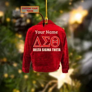 NA93 - SHAPED ORNAMENT - Delta Sigma Theta 182
