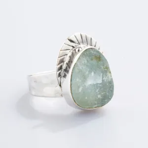 Natural Aquamarine Ring