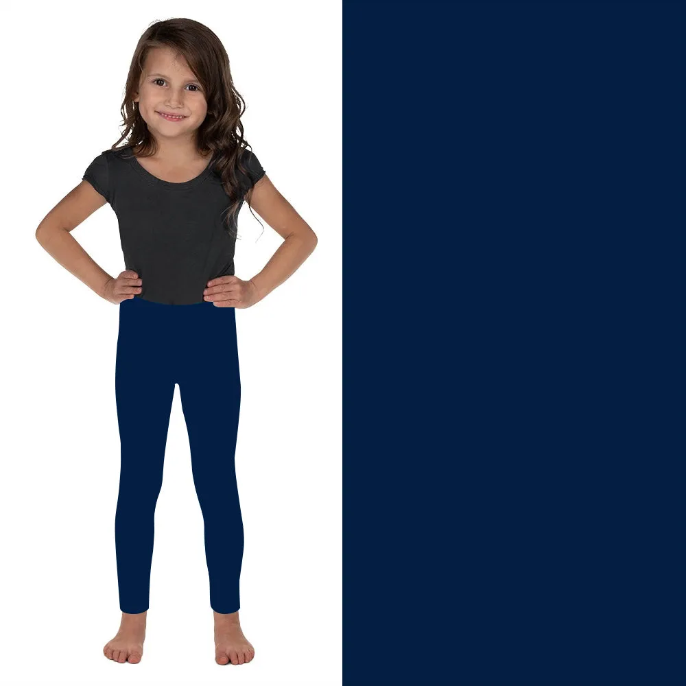 Navy Kids Deluxe Leggings