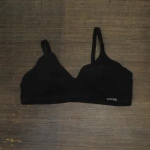 Nearly Nude Womens Seamless Comfortable Lounge Bra 663664 Black 3XL