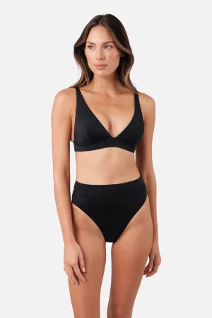 Never Say Never Bikini Bralette BLACK