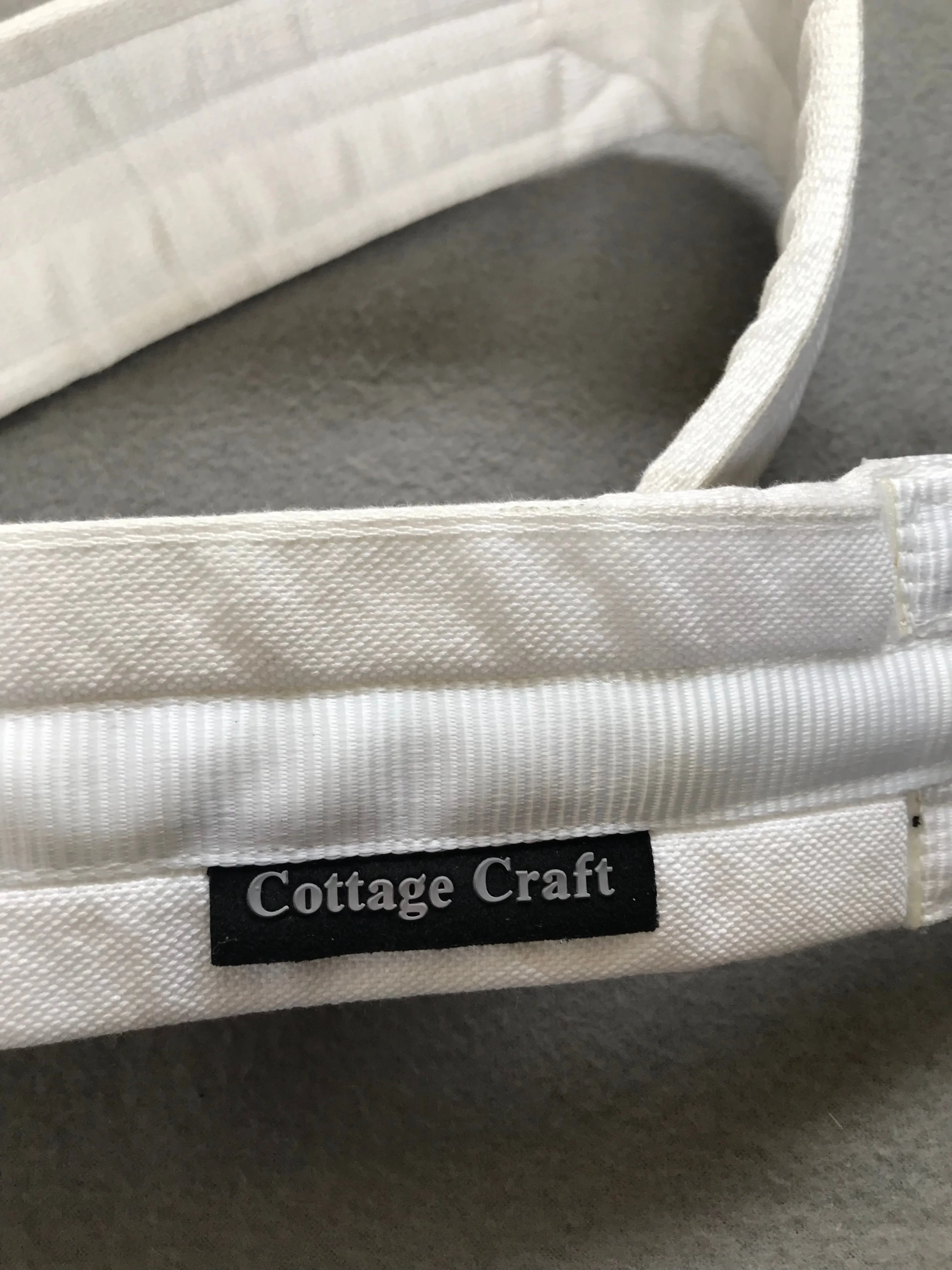 New white cottage craft girth’s