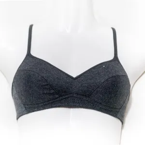 Newy Girls Bra - Soft Padded Black Bra - 1208 - Thailand Bra