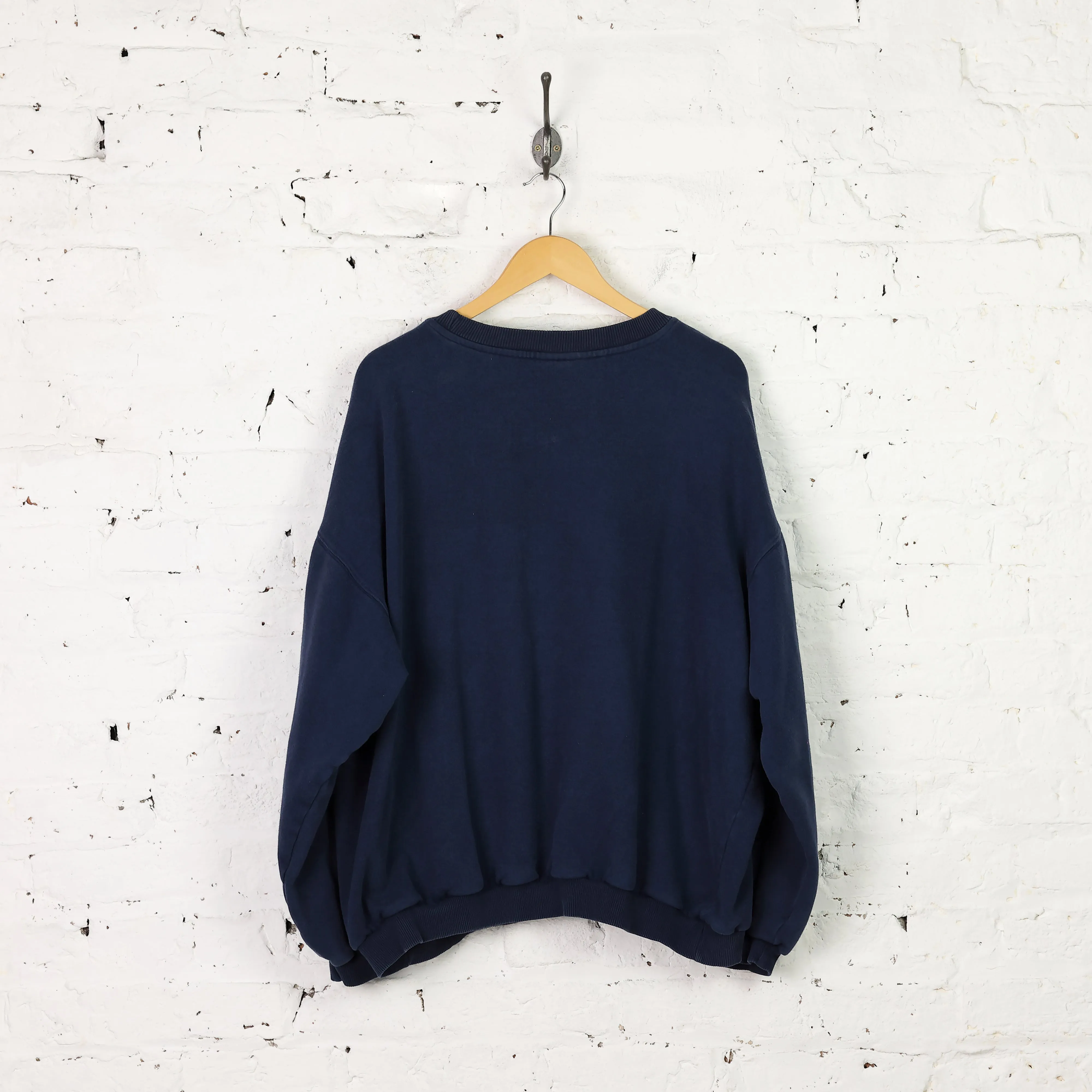 Nike 90s Spell Out Sweatshirt - Blue - XXL