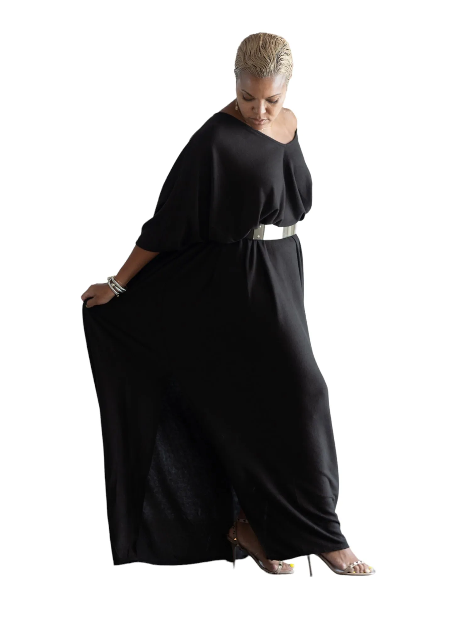 November - ZEN Caftan - Black- TN-146