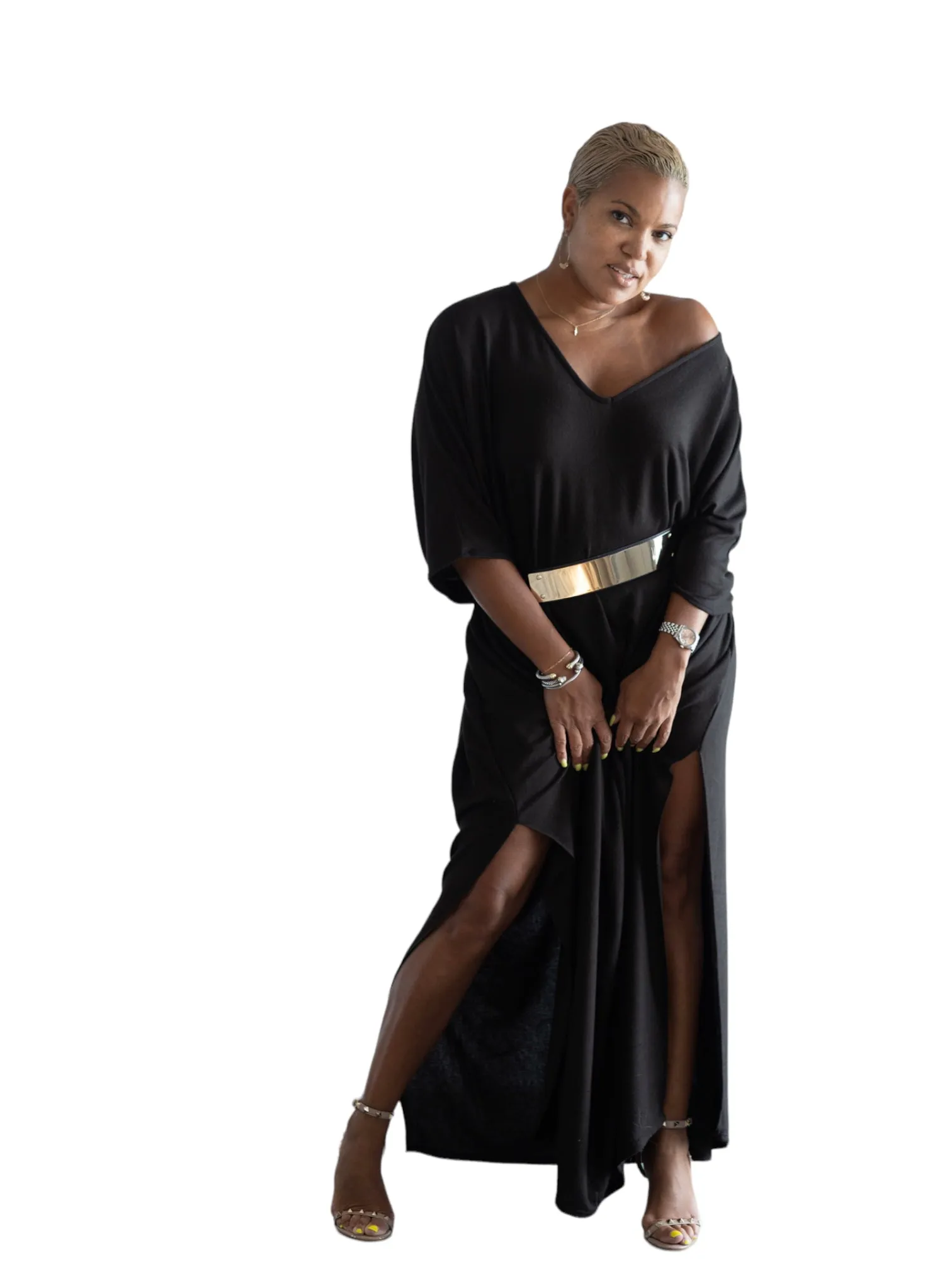 November - ZEN Caftan - Black- TN-146