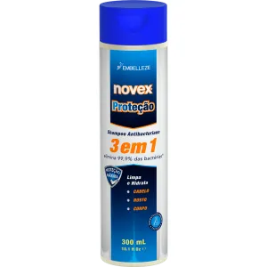 Novex Shampoo Antibacterial Protection In Hair Face Body 300ml
