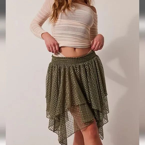 NWT Free People All Season 1/2 Slip Skirt