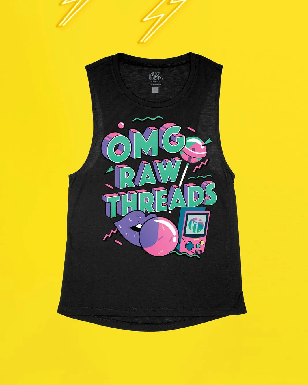 OMG Raw Threads Flowy Tank
