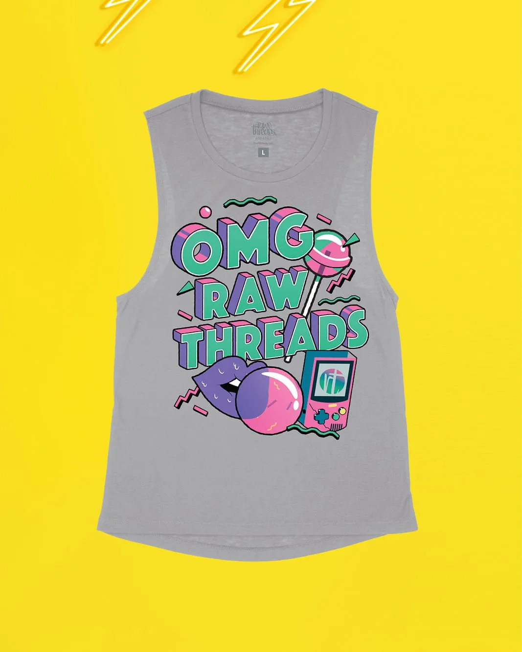 OMG Raw Threads Flowy Tank