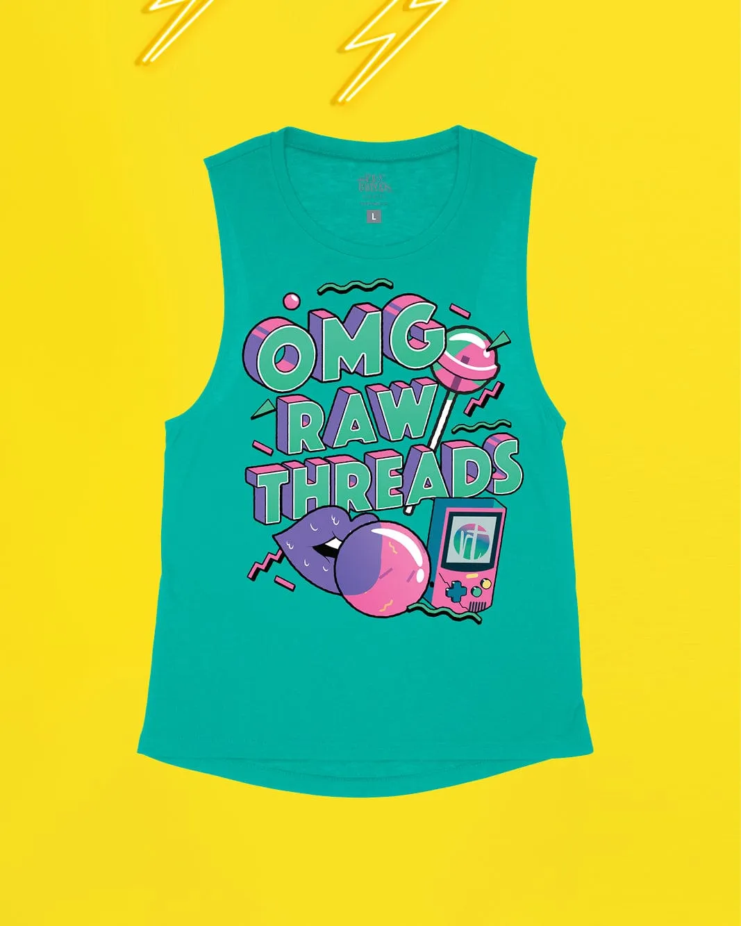 OMG Raw Threads Flowy Tank