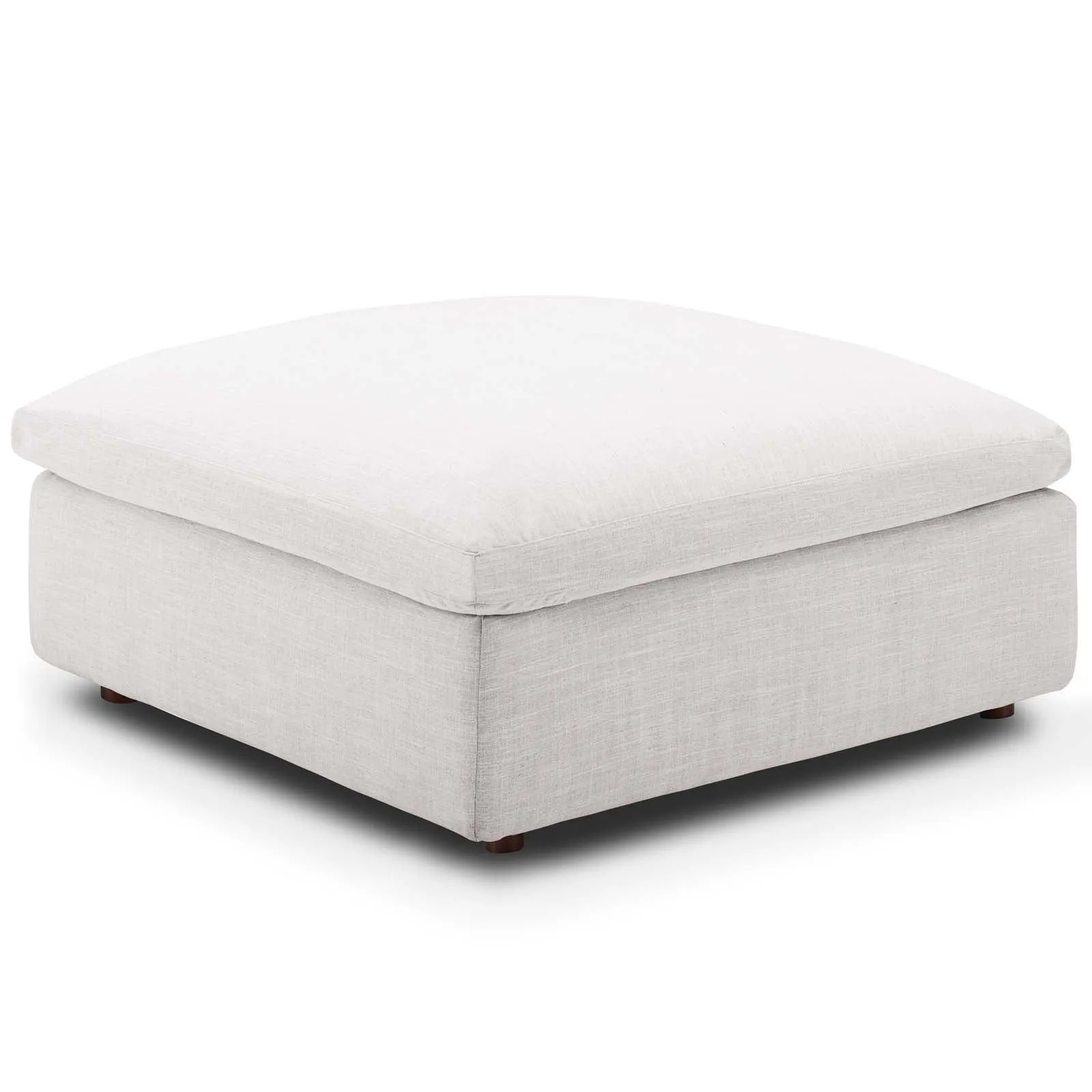 On A Cloud Sectional - Cream Linen