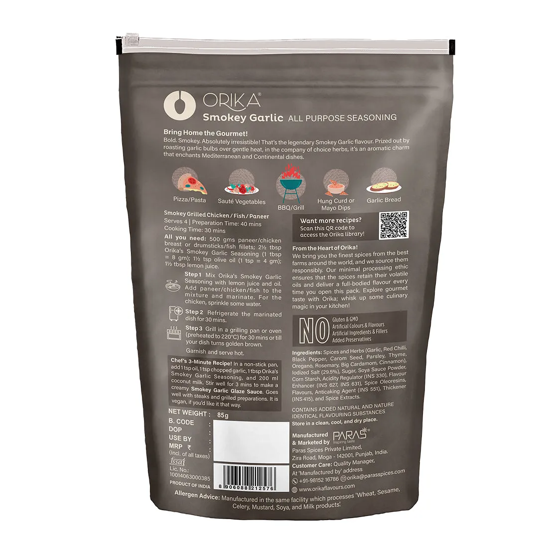 Orika Smokey Garlic All Purpose Seasoning, 85g