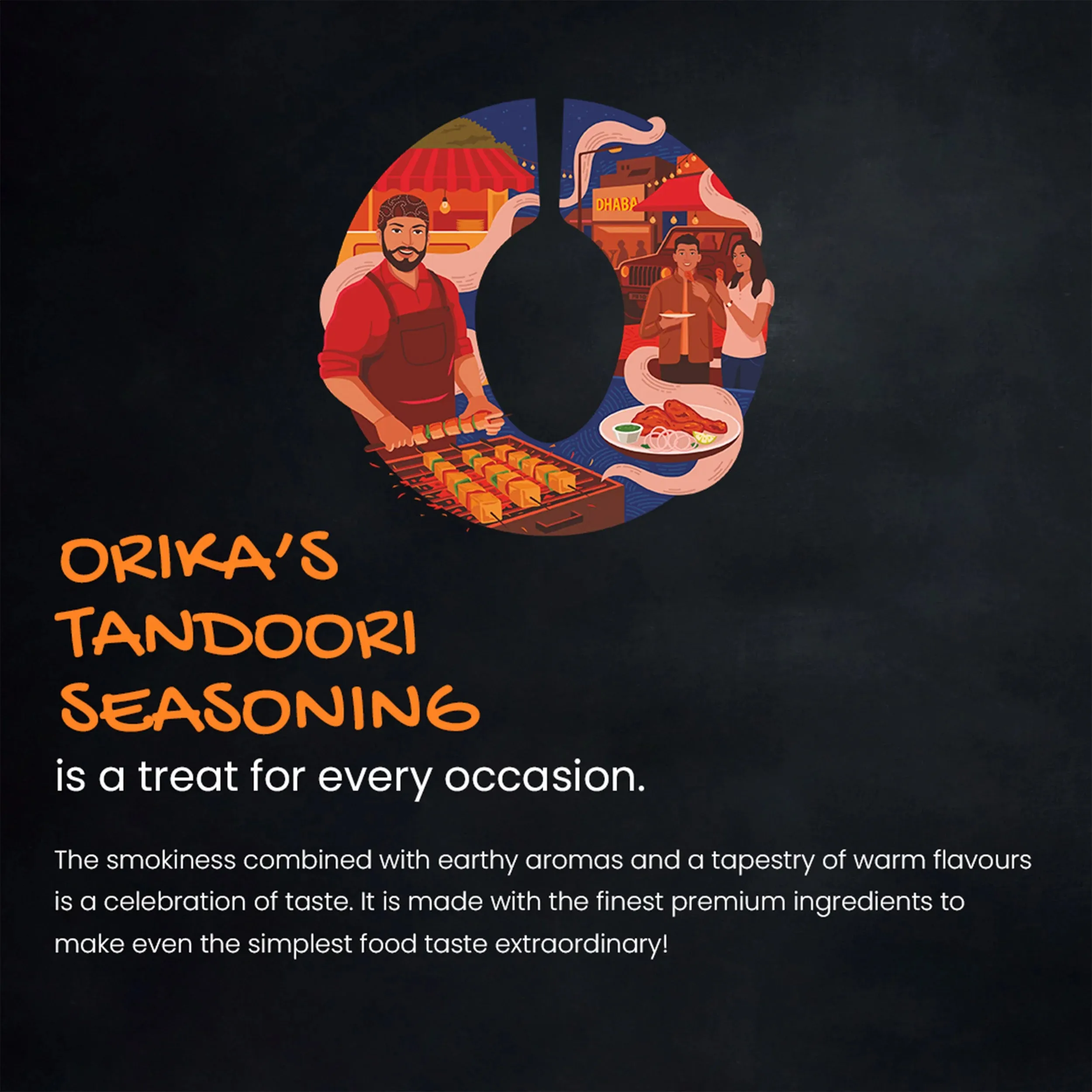 Orika Tandoori All Purpose Seasoning, 85g