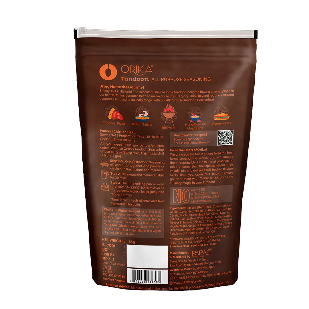 Orika Tandoori All Purpose Seasoning, 85g