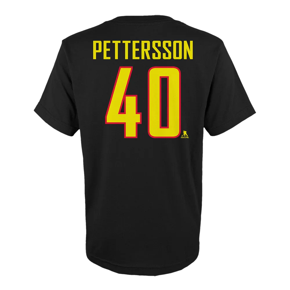 Outer Stuff N&N Third Logo Youth Shortsleeve Shirt - Vancouver Canucks Elias Pettersson