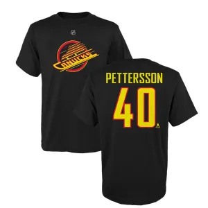 Outer Stuff N&N Third Logo Youth Shortsleeve Shirt - Vancouver Canucks Elias Pettersson