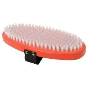 OVAL WHITE NYLON ALL PURPOSE BRUSH