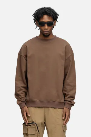 OVERSIZED SWEATSHIRT COCOA