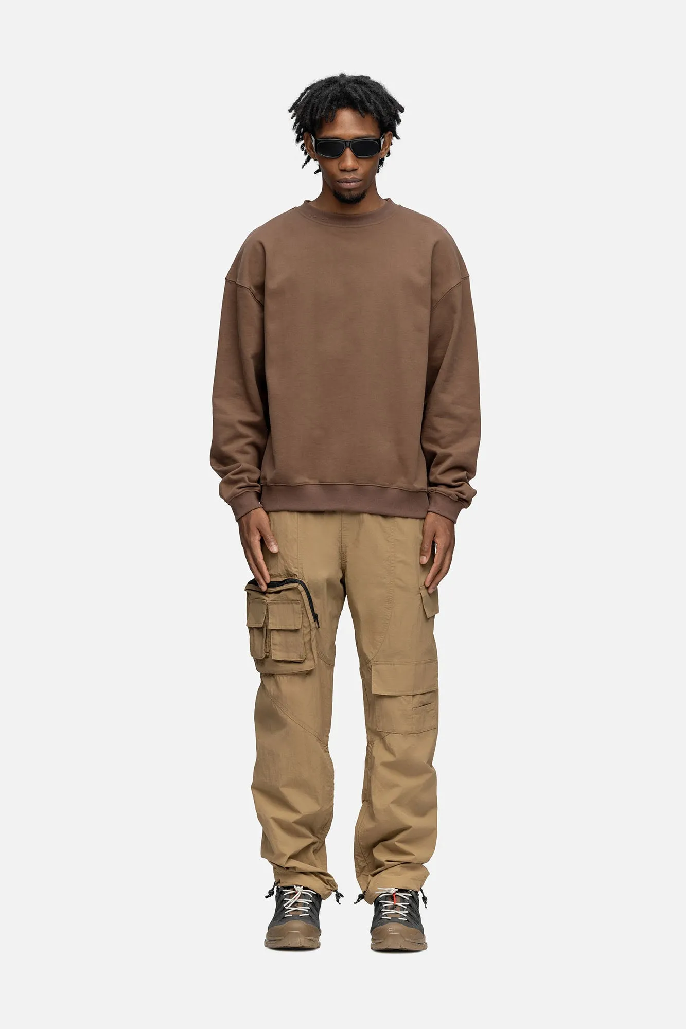 OVERSIZED SWEATSHIRT COCOA